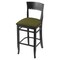 Holland Bar Stool Co 25" Counter Stool, Black Finish, Graph Parrot Seat 316025Blk015 - alternate 1
